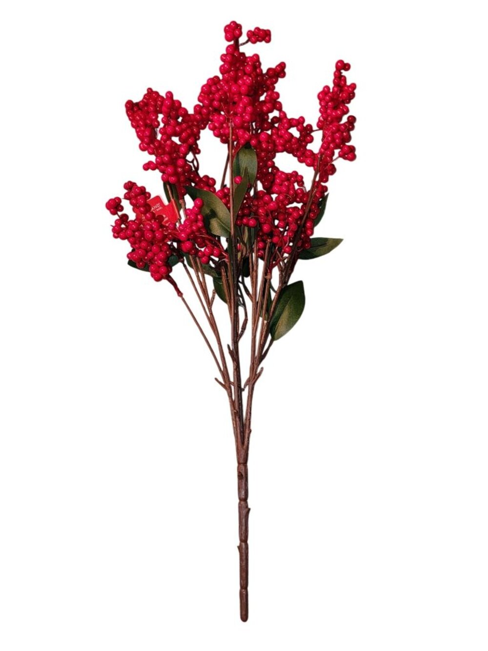 Ashland Red Berry Stems 22" Christmas Faux Floral Lot of 6 NWT